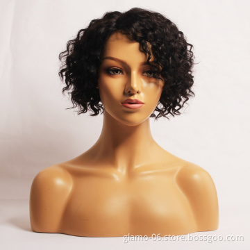 Short Bob Wigs Human Lace Frontal Closure Bob Wigs 150%250% 300% Full Brazilian Cuticle Aligned Human Hair Wig